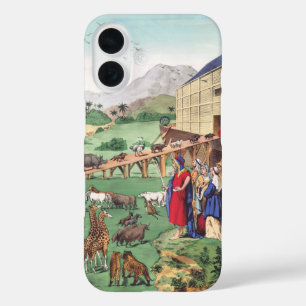 Ark of Noah with animals iPhone 16 Case