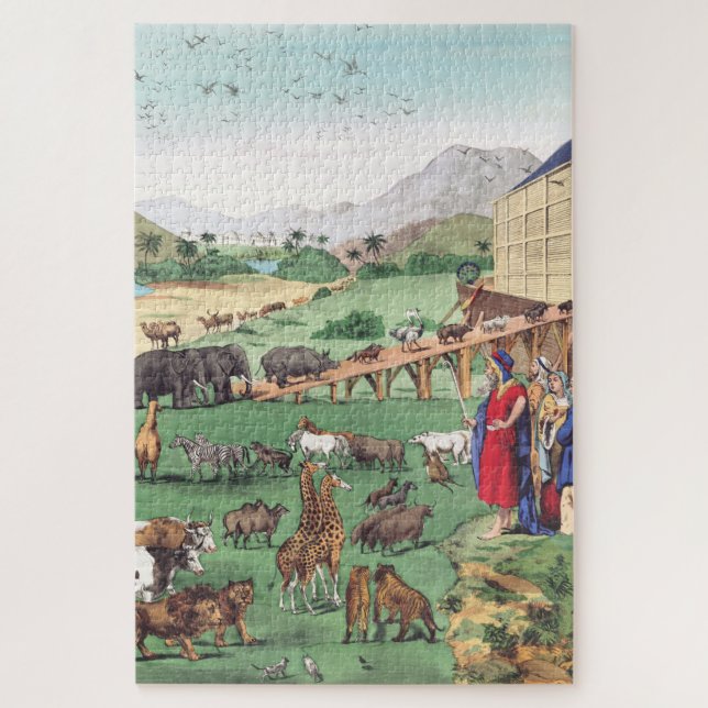 Ark of Noah with animals Jigsaw Puzzle (Vertical)