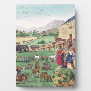 Ark of Noah with animals Plaque