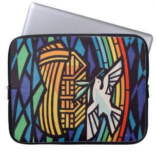 Ark of Noah with Holy Spirit Laptop Sleeve