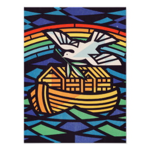 Ark of Noah with Holy Spirit Photo Print