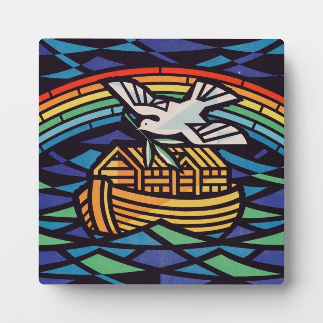 Ark of Noah with Holy Spirit Plaque (Front)