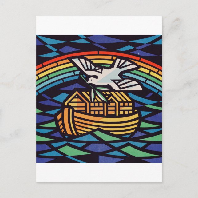 Ark of Noah with Holy Spirit Postcard (Front)