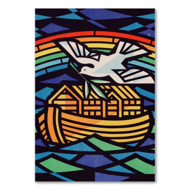 Ark of Noah with Holy Spirit Table Number (Front)