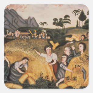 Ark of the Covenant, c.1865-80 Square Sticker