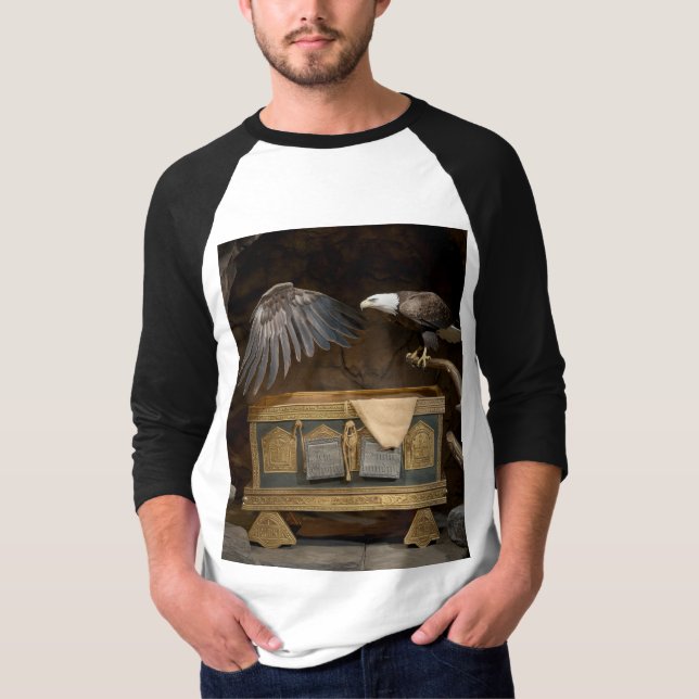  "Ark of the Covenant T-Shirt – Mystical eagle (Front)