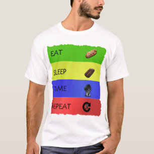 Ark Survival Evolved Eat Sleep Tame Repeat T-Shirt