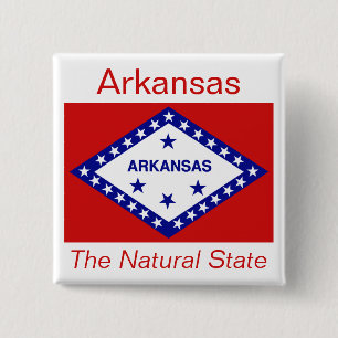 Arkansan Flag Button