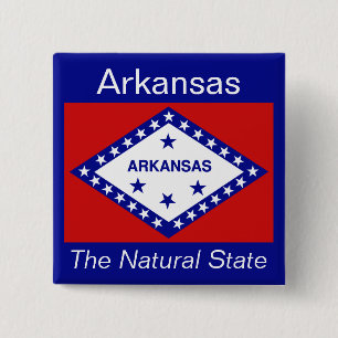 Arkansan Flag Button