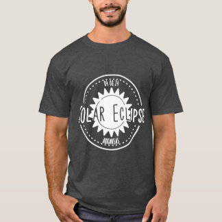 Arkansas 040824 Total Solar Eclipse 2024 in white  T-Shirt
