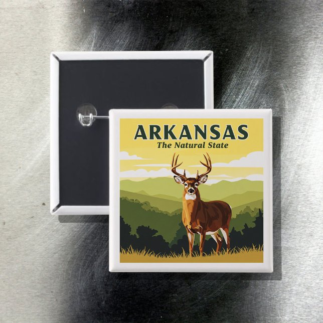 Arkansas 15 Cm Square Badge (Creator Uploaded)