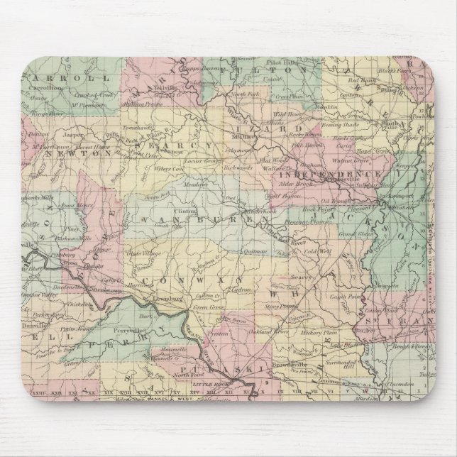 Arkansas 3 mouse mat (Front)
