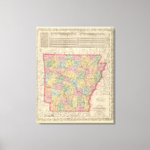 Arkansas 5 canvas print