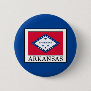Arkansas 6 Cm Round Badge