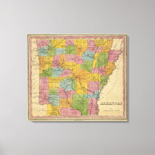 Arkansas 7 canvas print