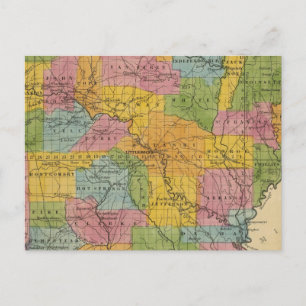 Arkansas 7 postcard
