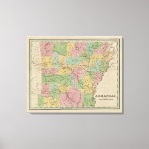Arkansas 8 canvas print
