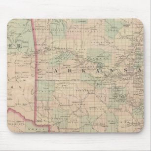 Arkansas and portion of Indian Territory Mouse Mat