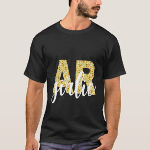 Arkansas AR Girl State Pride Simply Cute Sunflower T-Shirt