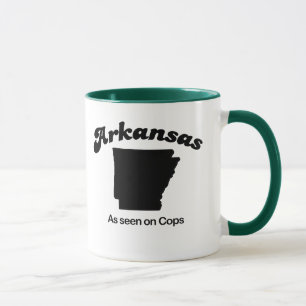 Arkansas - As seen on Cops Mug