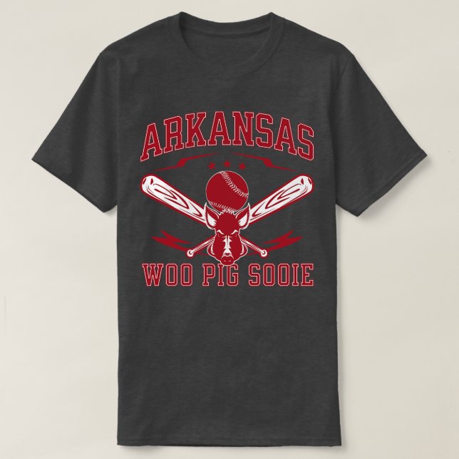 Arkansas Baseball T-Shirt (Design Front)