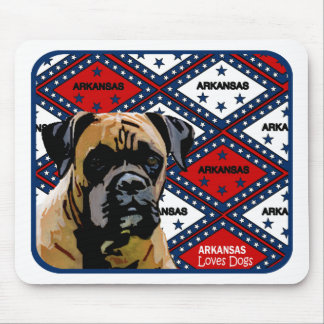 Arkansas Boxer Mouse Mat