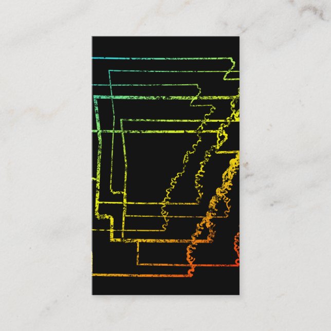 arkansas chill blur business card (Front)