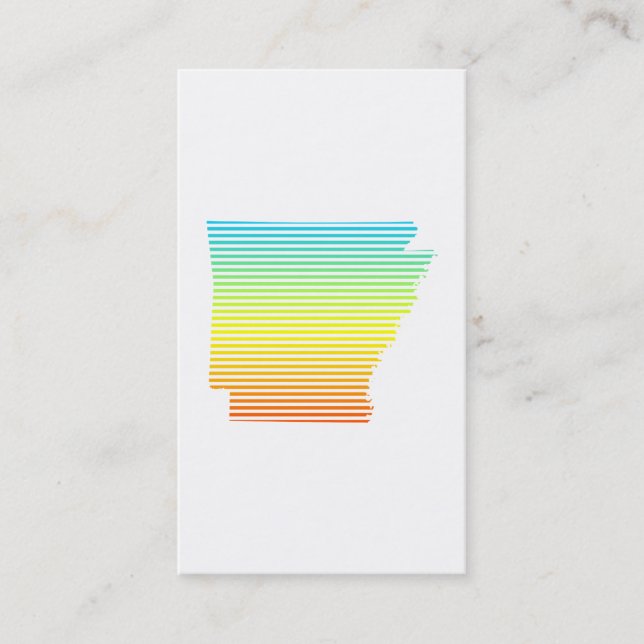 arkansas chill fade business card (Front)