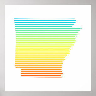 arkansas chill fade poster