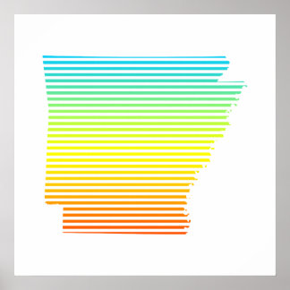 arkansas chill fade poster