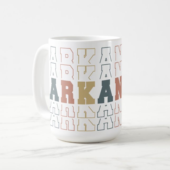 Arkansas Coffee Mug (Front Left)