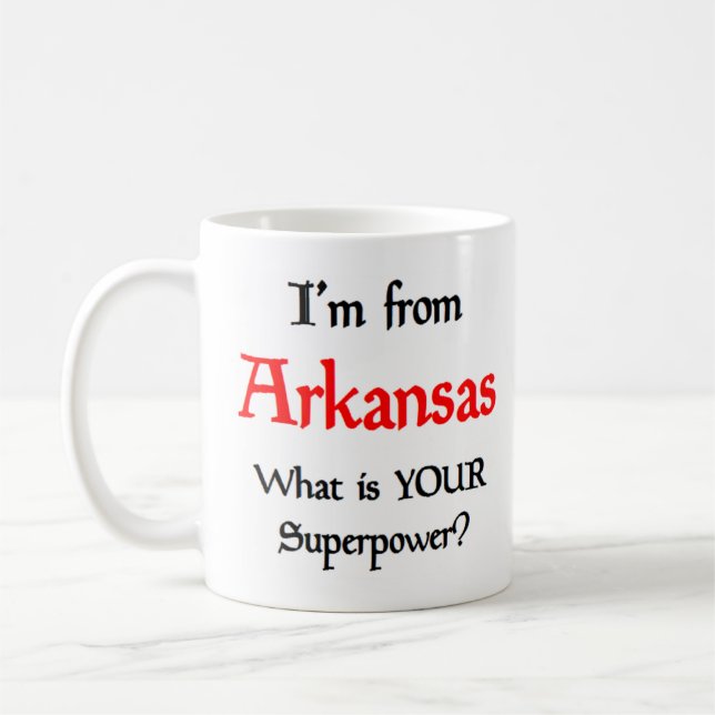 arkansas coffee mug (Left)