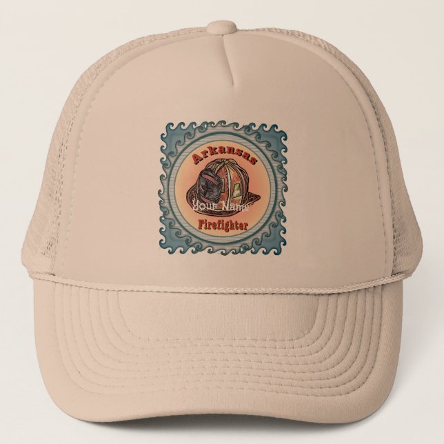 Arkansas Firefighter hat (Front)