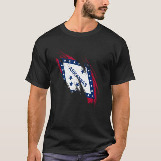 Arkansas Flag Arkansan Funny Arkansas Pride T-Shirt