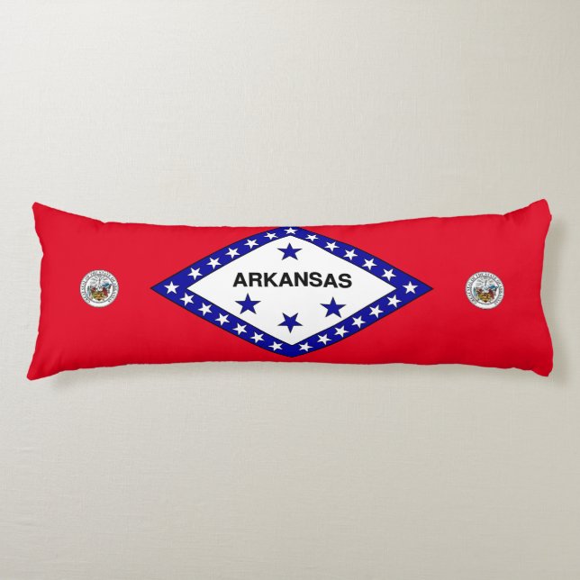 Arkansas flag body cushion (Front)