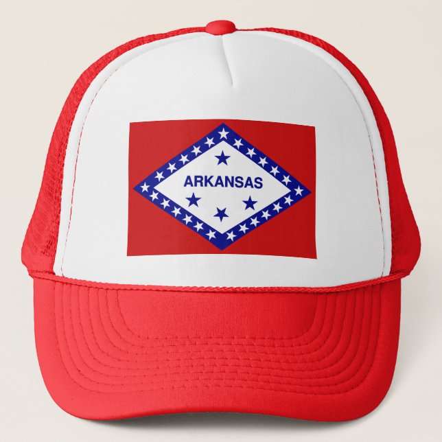 Arkansas Flag Hat (Front)