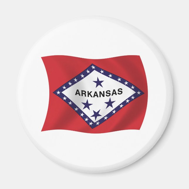 Arkansas Flag Magnet (Front)