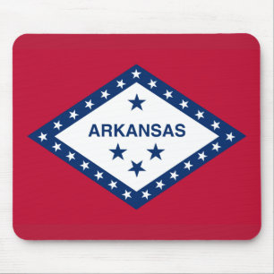 Arkansas Flag Mouse Pad