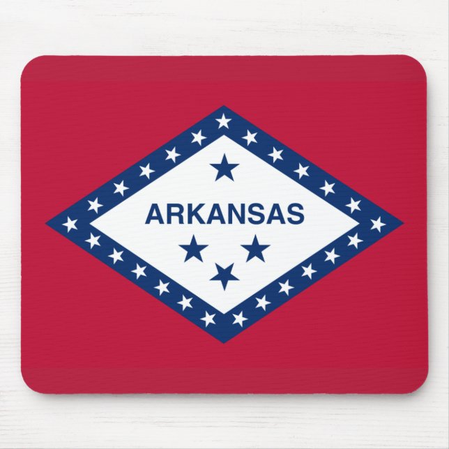 Arkansas Flag Mouse Pad (Front)