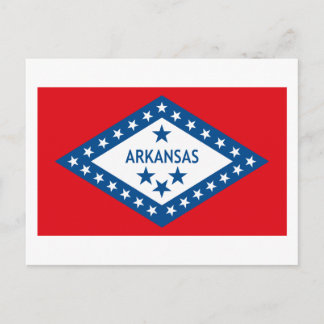 Arkansas Flag Postcard
