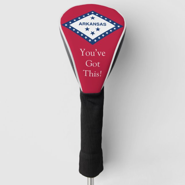ARKANSAS GOLF HEAD COVER (Front)
