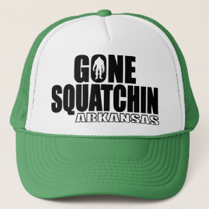 ARKANSAS Gone Squatchin - Original Bobo Trucker Hat