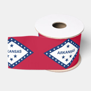 Arkansas Grosgrain Ribbon