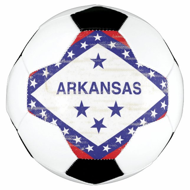 Arkansas grunge Flag Football (Front)