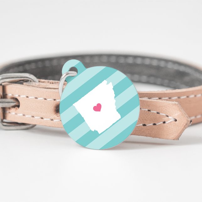 Arkansas Heart Pet Tag (Creator Uploaded)