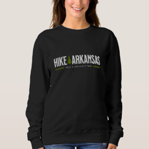 Arkansas Hike Devil's Den State Park Tree Retro Gr Sweatshirt