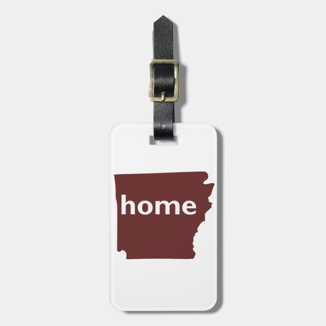 Arkansas Home Luggage Tag (Front Vertical)