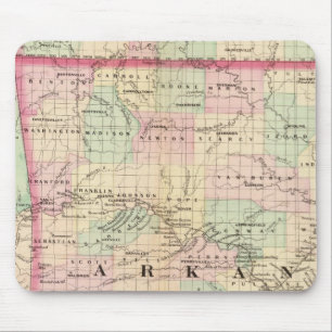 Arkansas, Indian Territory Mouse Mat