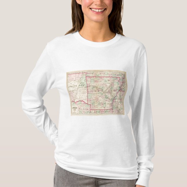 Arkansas, Indian Territory T-Shirt (Front)