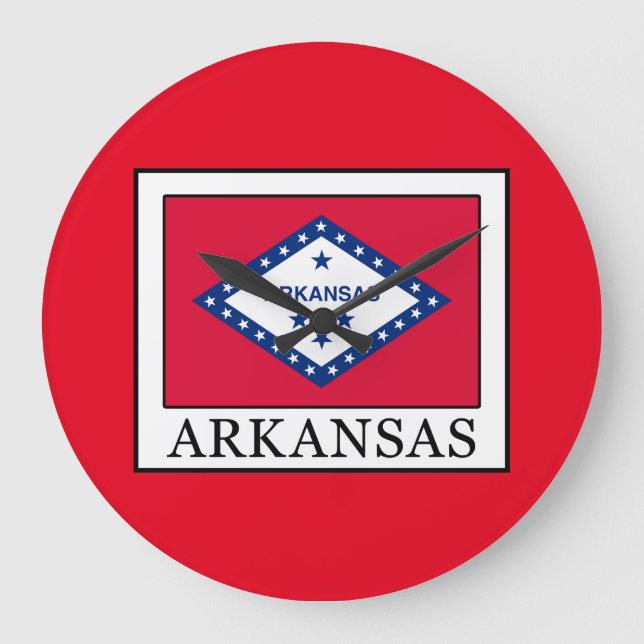 Arkansas Large Clock (Front)